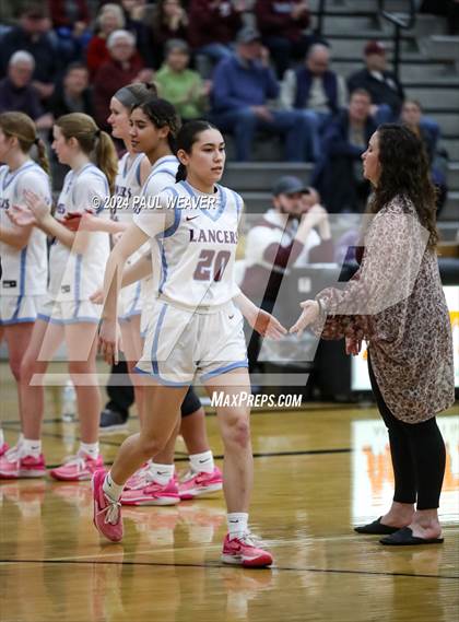 Thumbnail 3 in Bloomsburg vs. Loyalsock Township (PIAA District IV 3A Semifinal) photogallery.