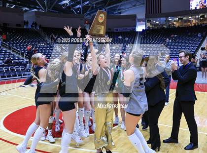 Thumbnail 2 in Cedar Park vs. Argyle (UIL 5A D2 Volleyball Final Medal Ceremony) photogallery.