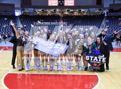 Thumbnail 2 in Cedar Park vs. Argyle (UIL 5A D2 Volleyball Final Medal Ceremony) photogallery.
