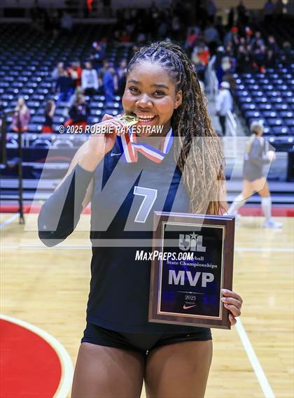 Thumbnail 1 in Cedar Park vs. Argyle (UIL 5A D2 Volleyball Final Medal Ceremony) photogallery.