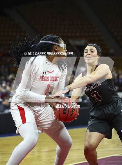 Thumbnail 1 in Regis Jesuit vs Horizon (CHSAA 5A Great 8) photogallery.