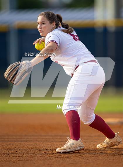 Thumbnail 2 in Tompkins @ Memorial (UIL Softball 6A Region 3 Area Final)  photogallery.