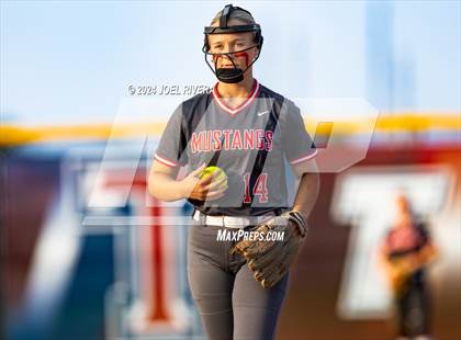 Thumbnail 1 in Tompkins @ Memorial (UIL Softball 6A Region 3 Area Final)  photogallery.