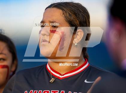 Thumbnail 2 in Tompkins @ Memorial (UIL Softball 6A Region 3 Area Final)  photogallery.