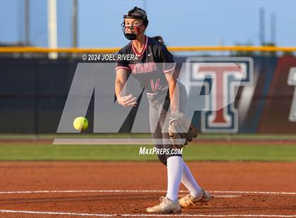 Thumbnail 2 in Tompkins @ Memorial (UIL Softball 6A Region 3 Area Final)  photogallery.