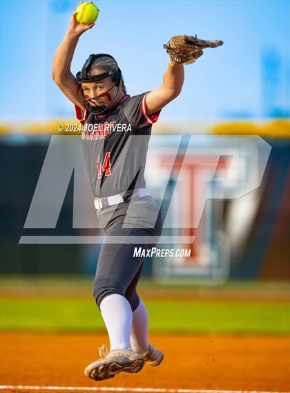 Thumbnail 1 in Tompkins @ Memorial (UIL Softball 6A Region 3 Area Final)  photogallery.