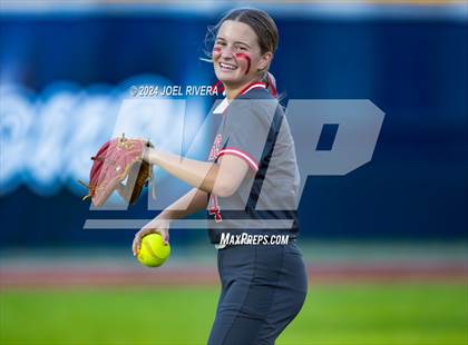 Thumbnail 2 in Tompkins @ Memorial (UIL Softball 6A Region 3 Area Final)  photogallery.