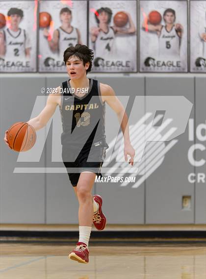 Thumbnail 1 in Timberline vs. Capital (IHSAA 5A District III Round 1) photogallery.