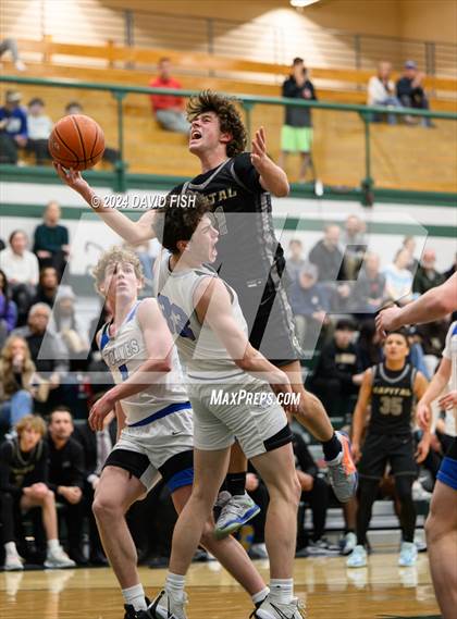 Thumbnail 2 in Timberline vs. Capital (IHSAA 5A District III Round 1) photogallery.
