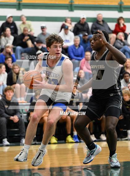 Thumbnail 1 in Timberline vs. Capital (IHSAA 5A District III Round 1) photogallery.