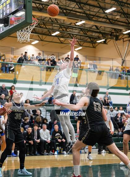 Thumbnail 3 in Timberline vs. Capital (IHSAA 5A District III Round 1) photogallery.