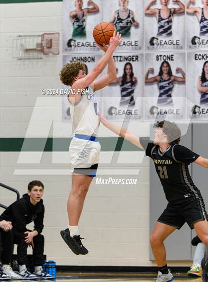 Thumbnail 1 in Timberline vs. Capital (IHSAA 5A District III Round 1) photogallery.