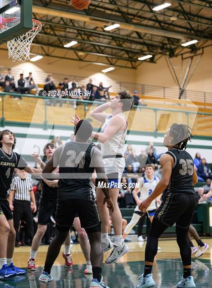 Thumbnail 1 in Timberline vs. Capital (IHSAA 5A District III Round 1) photogallery.