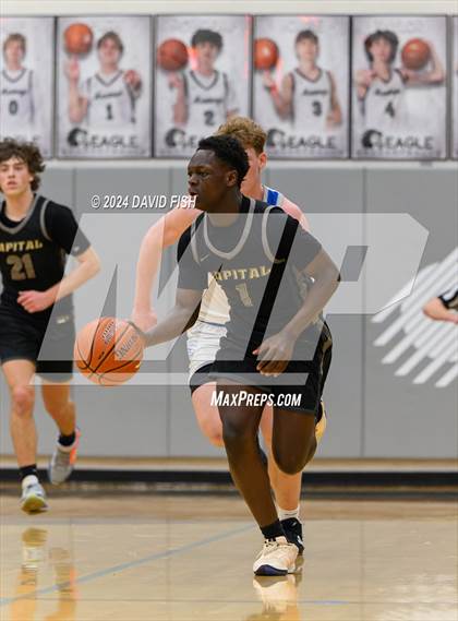 Thumbnail 1 in Timberline vs. Capital (IHSAA 5A District III Round 1) photogallery.