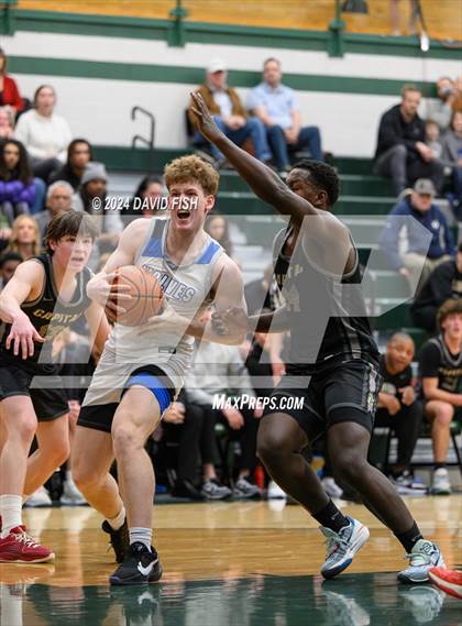 Thumbnail 2 in Timberline vs. Capital (IHSAA 5A District III Round 1) photogallery.