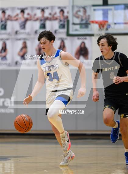 Thumbnail 1 in Timberline vs. Capital (IHSAA 5A District III Round 1) photogallery.