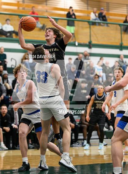 Thumbnail 1 in Timberline vs. Capital (IHSAA 5A District III Round 1) photogallery.