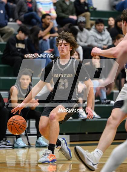 Thumbnail 2 in Timberline vs. Capital (IHSAA 5A District III Round 1) photogallery.