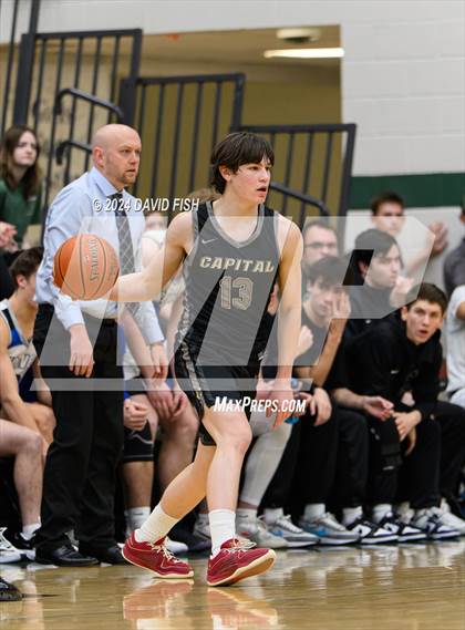 Thumbnail 3 in Timberline vs. Capital (IHSAA 5A District III Round 1) photogallery.
