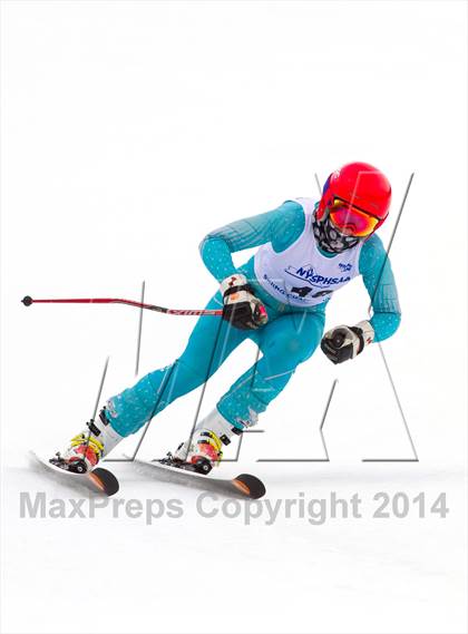 Thumbnail 3 in NYSPHSAA Alpine Skiing Championships (Girls Giant Slalom) photogallery.