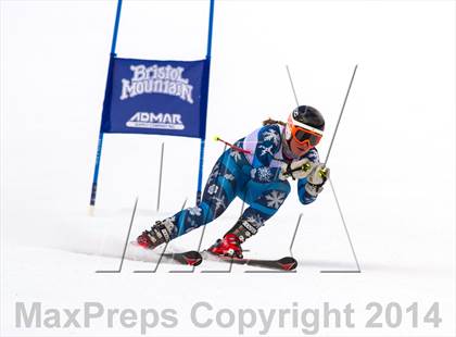 Thumbnail 2 in NYSPHSAA Alpine Skiing Championships (Girls Giant Slalom) photogallery.