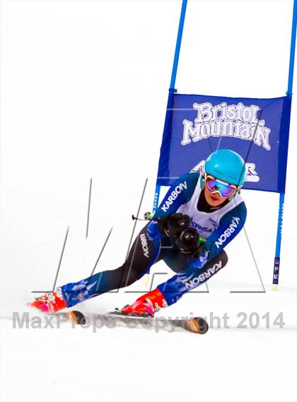 Thumbnail 3 in NYSPHSAA Alpine Skiing Championships (Girls Giant Slalom) photogallery.