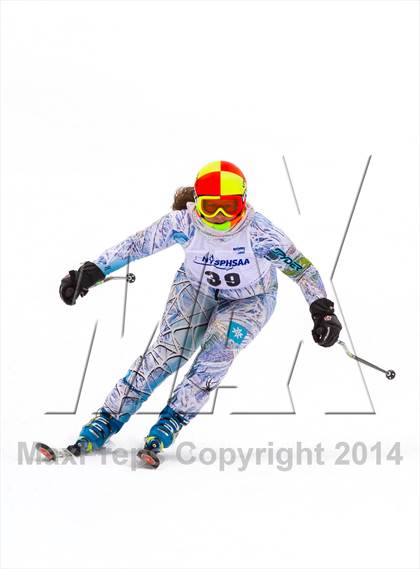 Thumbnail 3 in NYSPHSAA Alpine Skiing Championships (Girls Giant Slalom) photogallery.