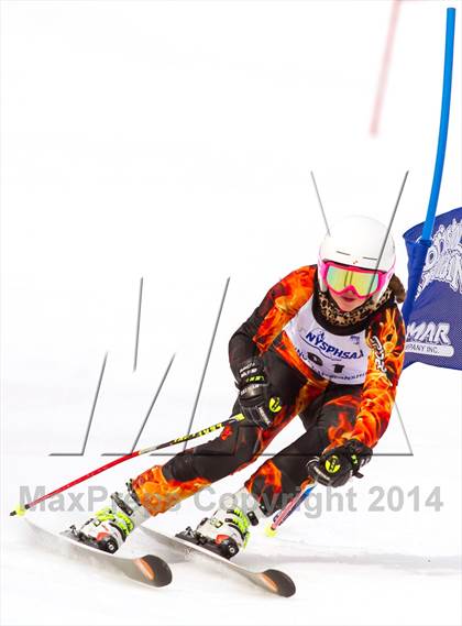 Thumbnail 3 in NYSPHSAA Alpine Skiing Championships (Girls Giant Slalom) photogallery.