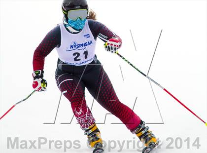 Thumbnail 3 in NYSPHSAA Alpine Skiing Championships (Girls Giant Slalom) photogallery.