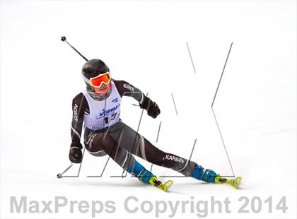 Thumbnail 3 in NYSPHSAA Alpine Skiing Championships (Girls Giant Slalom) photogallery.