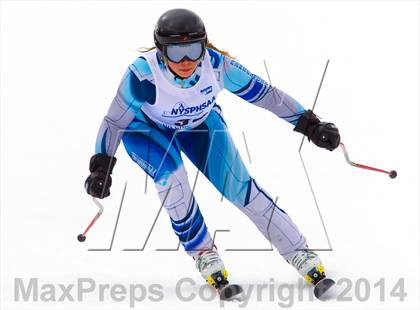 Thumbnail 2 in NYSPHSAA Alpine Skiing Championships (Girls Giant Slalom) photogallery.