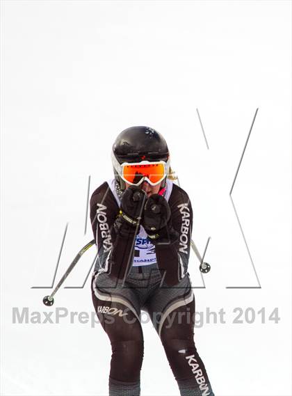 Thumbnail 2 in NYSPHSAA Alpine Skiing Championships (Girls Giant Slalom) photogallery.