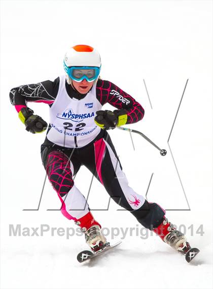 Thumbnail 1 in NYSPHSAA Alpine Skiing Championships (Girls Giant Slalom) photogallery.