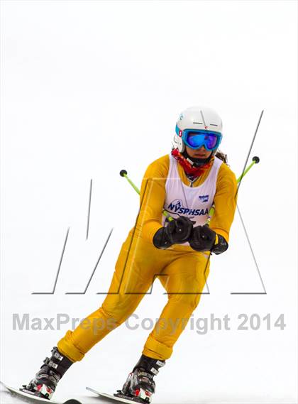 Thumbnail 2 in NYSPHSAA Alpine Skiing Championships (Girls Giant Slalom) photogallery.