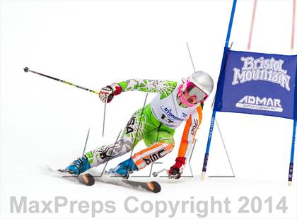 Thumbnail 3 in NYSPHSAA Alpine Skiing Championships (Girls Giant Slalom) photogallery.