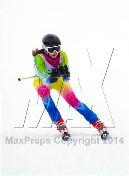 Thumbnail 2 in NYSPHSAA Alpine Skiing Championships (Girls Giant Slalom) photogallery.