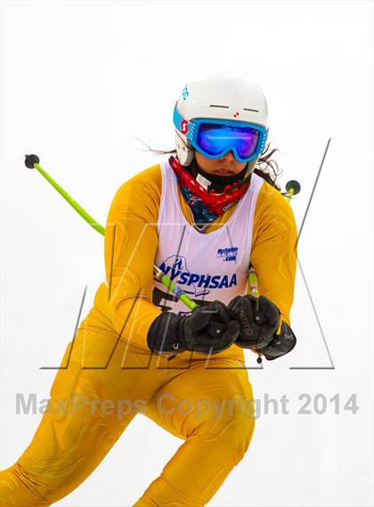Thumbnail 3 in NYSPHSAA Alpine Skiing Championships (Girls Giant Slalom) photogallery.