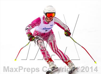 Thumbnail 2 in NYSPHSAA Alpine Skiing Championships (Girls Giant Slalom) photogallery.