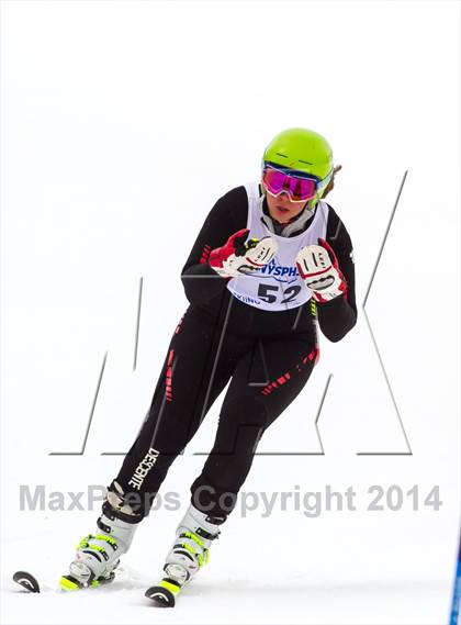 Thumbnail 3 in NYSPHSAA Alpine Skiing Championships (Girls Giant Slalom) photogallery.