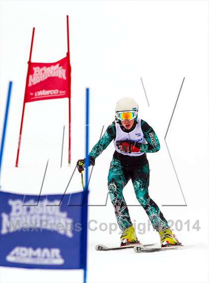 Thumbnail 3 in NYSPHSAA Alpine Skiing Championships (Girls Giant Slalom) photogallery.