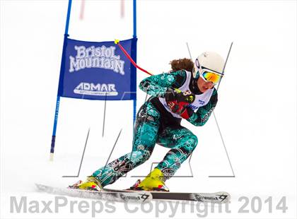 Thumbnail 2 in NYSPHSAA Alpine Skiing Championships (Girls Giant Slalom) photogallery.