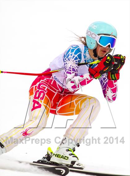 Thumbnail 2 in NYSPHSAA Alpine Skiing Championships (Girls Giant Slalom) photogallery.