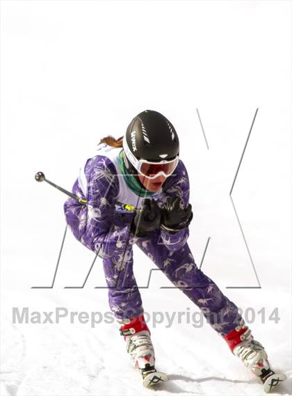 Thumbnail 2 in NYSPHSAA Alpine Skiing Championships (Girls Giant Slalom) photogallery.