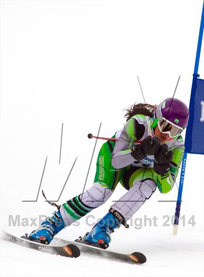 Thumbnail 2 in NYSPHSAA Alpine Skiing Championships (Girls Giant Slalom) photogallery.