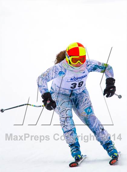 Thumbnail 2 in NYSPHSAA Alpine Skiing Championships (Girls Giant Slalom) photogallery.