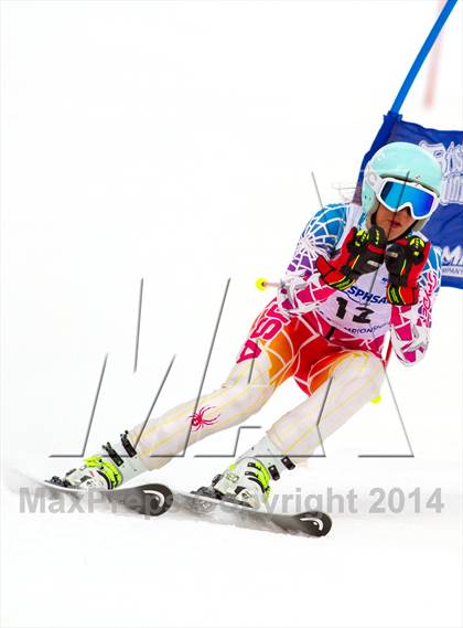 Thumbnail 3 in NYSPHSAA Alpine Skiing Championships (Girls Giant Slalom) photogallery.