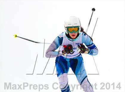 Thumbnail 2 in NYSPHSAA Alpine Skiing Championships (Girls Giant Slalom) photogallery.