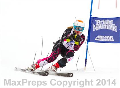 Thumbnail 3 in NYSPHSAA Alpine Skiing Championships (Girls Giant Slalom) photogallery.