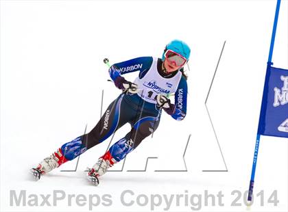 Thumbnail 2 in NYSPHSAA Alpine Skiing Championships (Girls Giant Slalom) photogallery.