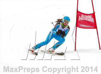 Thumbnail 2 in NYSPHSAA Alpine Skiing Championships (Girls Giant Slalom) photogallery.